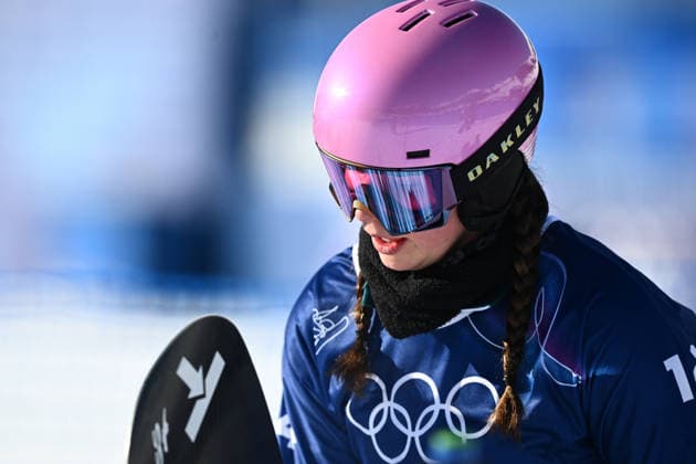 2026 WINTER Olympic Games, Olympische Spiele, Olympia, OS Josie Baff of Australia during the Women™s Snowboard Cross Seeding runs at the Livigno Snow Park on day 7 of the 2026 Milano Cortina Winter Olympic Games in Livigno, Italy, Wednesday, February 11, 2026. ( NO ARCHIVING, EDITORIAL USE ONLY LIVIGNO SONDRIO ITALY  Copyright: xDANxHIMBRECHTSx 20260213198616577419