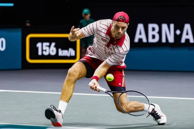 Tennis, ATP tournament in Rotterdam