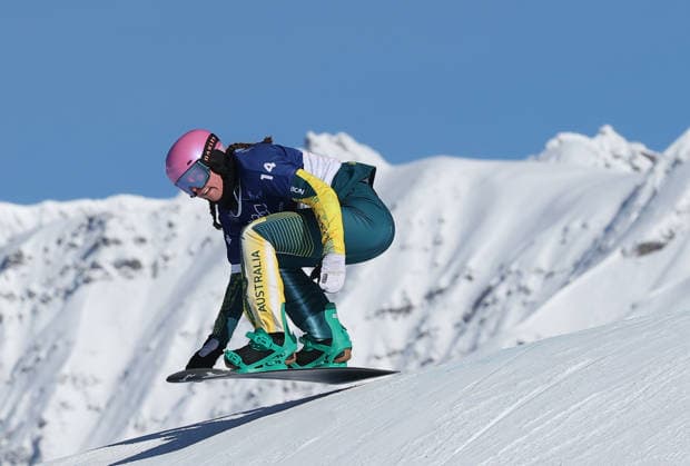 Milano Cortina 2026 - XXV Olympic Winter games, Winterspiele,Spiele, Summer games Livigno - Italy Womans s Snowboard Cross - Qualification Image Show: BAFF Josie AUS  Copyright: xSergioxBisi IPAxSportx xipa-agency.netx xx IPA_71425042 IPA_Agency_IPA71425042