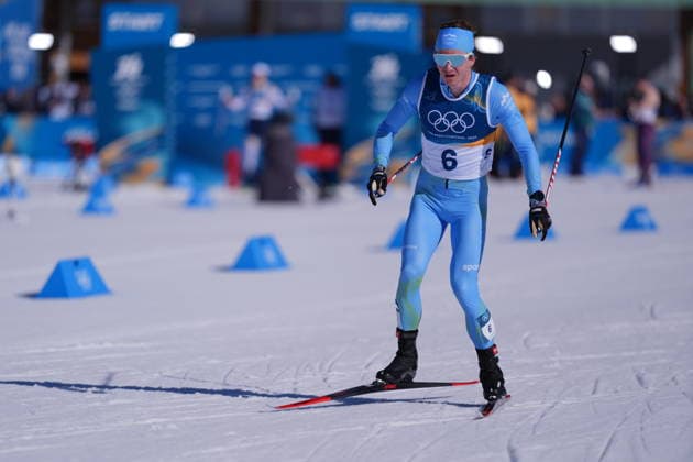 Milano-Cortina 2026 Winter Olympics MILAN, ITALY - FEBRUARY 13: Vili Crv of Slovenia competes in the men s 10 km freestyle cross-country skiing event at the 2026 Milano-Cortina Winter Olympics in Milan, Italy on February 13, 2026. Cemal Yurttas Anadolu Milan Italy. Editorial use only. Please get in touch for any other usage.  Copyright: x2026xAnadoluxCemalxYurttasx