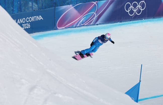 Milano Cortina 2026 - XXV Olympic Winter games, Winterspiele,Spiele, Summer games Livigno - Italy Womans s Snowboard Cross - Qualification Image Show: FRANCESIA BOIRAI Lisa ITA  Copyright: xSergioxBisi IPAxSportx xipa-agency.netx xx IPA_71425210 IPA_Agency_IPA71425210