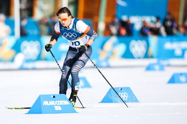 ITALY, TESERO - FEBRUARY 13, 2026: AIN athlete Savelii Korostelev from Russia competes in the men s 10km interval start free race at Tesero Cross-Country Stadium during the 2026 Winter Olympic Games, Olympische Spiele, Olympia, OS 2026 Winter Olympics: Cross-Country Skiing  - ZUMAt113 20260213_zaa_t113_083 Copyright: xPeterxKovalevx