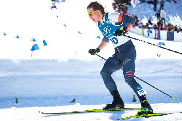 ITALY, TESERO - FEBRUARY 13, 2026: AIN athlete Savelii Korostelev from Russia competes in the men s 10km interval start free race at Tesero Cross-Country Stadium during the 2026 Winter Olympic Games, Olympische Spiele, Olympia, OS 2026 Winter Olympics: Cross-Country Skiing  - ZUMAt113 20260213_zaa_t113_089 Copyright: xPeterxKovalevx