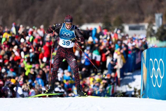 Olympische Winterspiele Milano Cortina 2026 Skilanglauf 10km Intervallstart Freistil Männer am 13.02.2026 im Tesero Cross-Country Skiing Stadium in Cortina d™Ampezzo Friedrich Moch ( Deutschland ) *** Olympic Winter Games Milano Cortina 2026 Cross Country Skiing 10km Interval Start Freestyle Men on 13 02 2026 at Tesero Cross Country Skiing Stadium in Cortina d™Ampezzo Friedrich Moch Germany xMSx