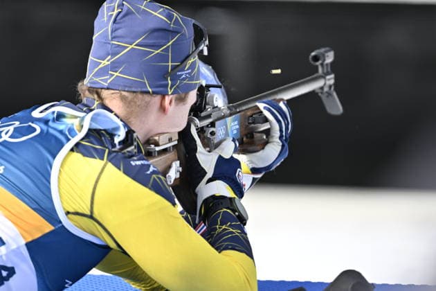 Cortina, ITALY 20260213 Sweden s Malte Stefansson during the launch before the men s biathlon sprint 10km, during the Winter Olympics in Milan Cortina, Italy. Cortina ITALY x10050x *** Cortina, ITALY 20260213 Sweden s Malte Stefansson during the launch before the men s biathlon sprint 10km, during the Winter Olympics in Milan Cortina, Italy Cortina ITALY x10050x  Copyright: xPontusxLundahl TTx OS 2026 SKIDSKYTTE HERRAR SPRINT