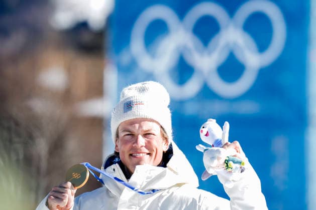 Winter Olympics in Milan Cortina 2026 Val di Fiemme, Italy 20260213. Johannes Hoesflot Klaebo from Norway on the podium after the men s cross-country 10 km skating at Lago di Tesero during the Winter Olympics in Milano Cortina 2026. Photo: Terje Pedersen NTB Val di Fiemme Italy EDITORIAL USE ONLY. RESTRICTED USE FOR BETTING COMPANIES Ref:_SPOuTPM0zD3EJo.jpg *** Winter Olympics in Milan Cortina 2026 Val di Fiemme, Italy 20260213 Johannes Hoesflot Klaebo from Norway on the podium after the men s cross country 10 km skating at Lago di Tesero during the Winter Olympics in Milano Cortina 2026 Photo Terje Pedersen NTB Val di Fiemme Italy EDITORIAL USE ONLY RESTRICTED USE FOR BETTING COMPANIES  Copyright: xTerjexPedersenx xNTBx