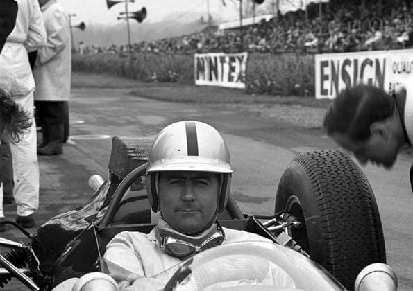 Jack Brabham(AUS).Goodwood, Easter Monday, 1963. Copyright: xSuttonxMotorsportsx