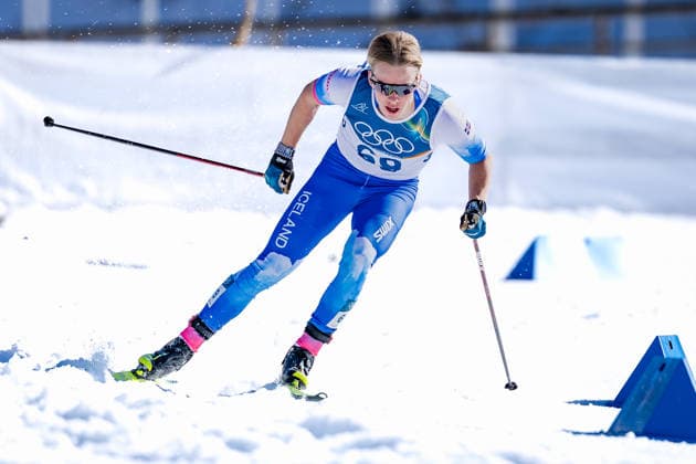 OLYMPICS - Winter Olympic Games, Olympische Spiele, Olympia, OS Milano Cortina 2026 TESERO,ITALY,13.FEB.26 - OLYMPICS, NORDIC SKIING, CROSS COUNTRY SKIING - Winter Olympic Games Milano Cortina 2026, 10km men, interval start free. Image shows Dagur Benediktsson (ISL).  GEPAxpictures xMatthiasxTrinkl
