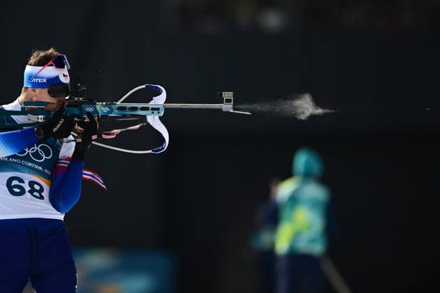 XXV Winter Olympic Games, Olympische Spiele, Olympia, OS in Anterselva, Italy, on February 13, 2026. Men s biathlon 10km Sprint. Mikulas Karlik of Czech Republic. (CTKxPhoto OndrejxDeml) CTKPhotoP2026021305291  CTKPhotoP2026021305291