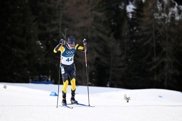 Cortina, ITALY 20260213 Sebastian Samuelsson during the men s biathlon sprint 10km, during the Winter Olympics in Milan Cortina, Italy. *** The image is included in the SPORTS PACKAGE. For others PAYMENT IMAGE *** Cortina ITALY x10050x *** Cortina, ITALY 20260213 Sebastian Samuelsson during the men s biathlon sprint 10km, during the Winter Olympics in Milan Cortina, Italy The image is included in the SPORTS PACKAGE For others PAYMENT IMAGE Cortina ITALY x10050x  Copyright: xPontusxLundahl TTx 2026 OLYMPICS BIATHING MEN S SPRINT