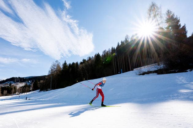 KLAEBO Johannes Hoesflot (Norwegen), ITA, Olympische Spiele Milano Cortina 2026, Olympia, Langlauf 10 km Freistil, Individual Start Herren, 13.02.2026 ITA, Olympische Spiele Milano Cortina 2026, Olympia, Langlauf 10 km Freistil, Individual Start Herren, 13.02.2026 Tesero *** KLAEBO Johannes Hoesflot Norway , ITA, Olympic Games Milano Cortina 2026, Olympia, cross-country skiing 10 km freestyle, individual start men, 13 02 2026 ITA, Olympic Games Milano Cortina 2026, Olympia, cross-country skiing 10 km freestyle, individual start men, 13 02 2026 Tesero Copyright: xEibner-Pressefoto Memmlerx EP_MMR
