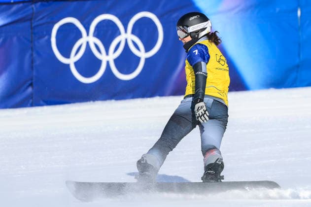 OLYMPICS - Winter Olympic Games, Olympische Spiele, Olympia, OS Milano Cortina 2026 LIVIGNO,ITALY,13.FEB.26 - OLYMPICS, SNOWBOARD - Winter Olympic Games Milano Cortina 2026, Snowboard Cross, women, final. Image shows Pia Zerkhold (AUT).  GEPAxpictures xWolfgangxGrebien