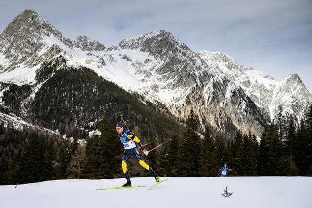 260213 Martin Ponsiluoma of Sweden competes in men s biathlon 10 km sprint during day 7 of the 2026 Winter Olympics on February 13, 2026 in Anterselva. Photo: Jon Olav Nesvold BILDBYRAN COP 217 MB1325 skidskytte biathlon skiskyting Olympic Games, Olympische Spiele, Olympia, OS olympics winter olympics os ol olympiska spel vinter-os olympiske leker milano cortina 2026 milan cortina 2026 milano cortina 2026 olympic games milano cortina 2026 winter olympic games milano cortina-os milano cortina-ol vinter-ol 7 bbeng sprint Sweden sverige *** 260213 Martin Ponsiluoma of Sweden competes in men s biathlon 10 km sprint during day 7 of the 2026 Winter Olympics on February 13, 2026 in Anterselva Photo Jon Olav Nesvold BILDBYRAN COP 217 MB1325 biathlon biathlon olympic games olympics olympics winter olympics os ol olympiska spel vinter os olympiske leker milano cortina 2026 milan cortina 2026 milano cortina 2026 olympic games milano cortina 2026 winter olympic games milano cortina os milano cortina ol vinter ol 7 bbeng sprint Sweden sverige  Copyright: JONxOLAVxNESVOLD BB260213JE026