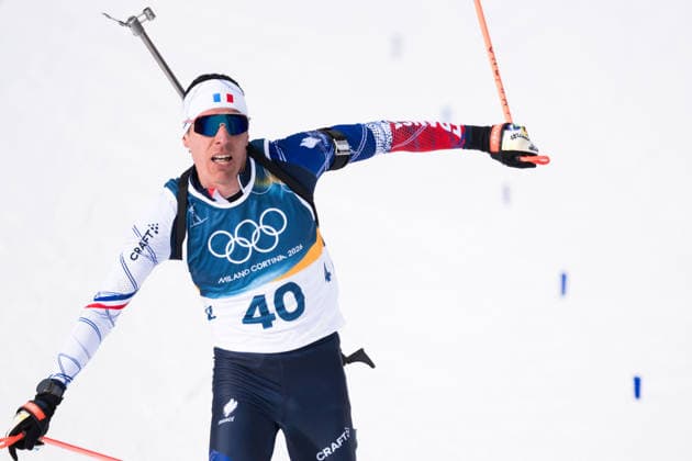 Milano Cortina 2026, biathlon, men, sprint 10 km, Quentin Fillon Maillet is Olympic champion