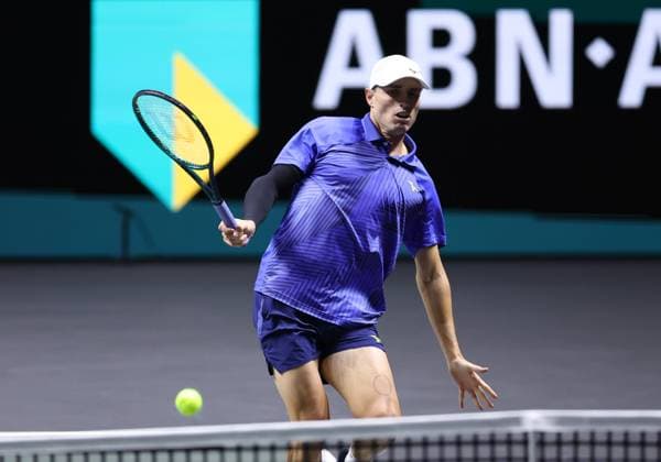 Cristopher O Connel , during the match TENNIS ABN AMRO OPEN 2026 QUARTER FINAL at the Rotterdam Ahoy for the ABN AMRO Open 2026 season 2026 in ROTTERDAM, Netherlands on 13 february 2026 Photo by DeFodi Images