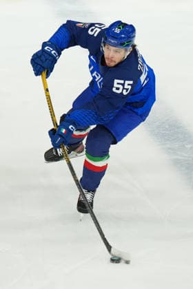 Ice hockey, Eishockey Italy-Slovakia at the 2026 Winter Olympics, Milan, Italy, Thursday, Feb. 13, 2026. (Gian Mattia D Alberto LaPresse)  Copyright: xGianxMattiaxD Alberto LaPressex