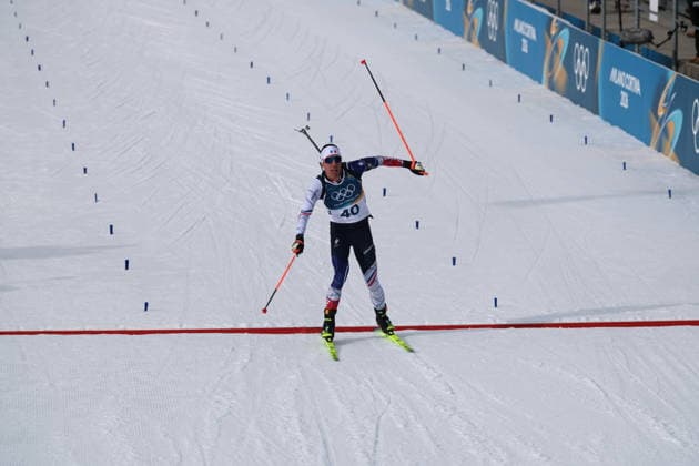 Quentin Fillon Maillet (FRA) during the Olympic Winter games, Winterspiele,Spiele, Summer games Milano-Cortina 2026, Biathlon Men s 10km Sprint on February 13, 2026 at Anterselva Biathlon Arena in Anterselva  Copyright: xLucianoxMariaxBisi IPAxSportx xipa-agency.netx xx IPA_71434710 IPA_Agency_IPA71434710