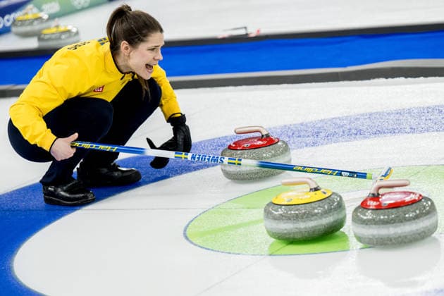 260213 Anna Hasselborg of Sweden competes in a women s round robin curling match between Denmark and Sweden during day 7 of the 2026 Winter Olympics on February 13, 2026 in Cortina. Photo: Joel Marklund BILDBYRAN kod JM JM0791 bbeng curling Olympic Games, Olympische Spiele, Olympia, OS olympics winter olympics os ol olympiska spel vinter-os olympiske leker milano cortina 2026 milan cortina 2026 milano cortina 2026 olympic games milano cortina 2026 winter olympic games milano cortina-os milano cortina-ol vinter-ol dam sverige danmark *** 260213 Anna Hasselborg of Sweden competes in a women s round robin curling match between Denmark and Sweden during day 7 of the 2026 Winter Olympics on February 13, 2026 in Cortina Photo Joel Marklund BILDBYRAN kod JM JM0791 bbeng curling olympic games olympics winter olympics os ol olympiska spel vinter os olympiske leker milano cortina 2026 milan cortina 2026 milano cortina 2026 olympic games milano cortina 2026 winter olympic games milano cortina os milano cortina ol vinter ol dam sverige danmark  Copyright: JOELxMARKLUND BB260213JM054