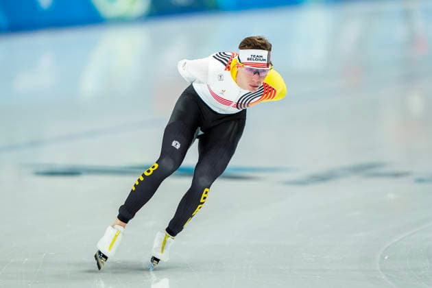 2026-02-13 - Milano Cortina 2026 Winter Olympics 10000m Men MILAN, ITALY - FEBRUARY 13: Bart Swings of Belgium during the 10000m Men on the Milano Cortina 2026 Winter Olympics at the Milano Speed skating, Eisschnelllauf Arena on February 13, 2026 in Milan, Italy Milan Milano Speed Skating Arena Italy Content not available for redistribution in The Netherlands directly or indirectly through any third parties. Copyright: xAndrexWeeningx