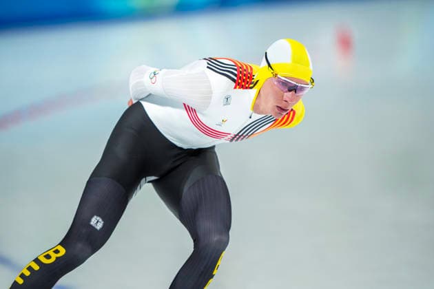 2026-02-13 - Milano Cortina 2026 Winter Olympics 10000m Men MILAN, ITALY - FEBRUARY 13: Bart Swings of Belgium during the 10000m Men on the Milano Cortina 2026 Winter Olympics at the Milano Speed skating, Eisschnelllauf Arena on February 13, 2026 in Milan, Italy Milan Milano Speed Skating Arena Italy Content not available for redistribution in The Netherlands directly or indirectly through any third parties. Copyright: xAndrexWeeningx