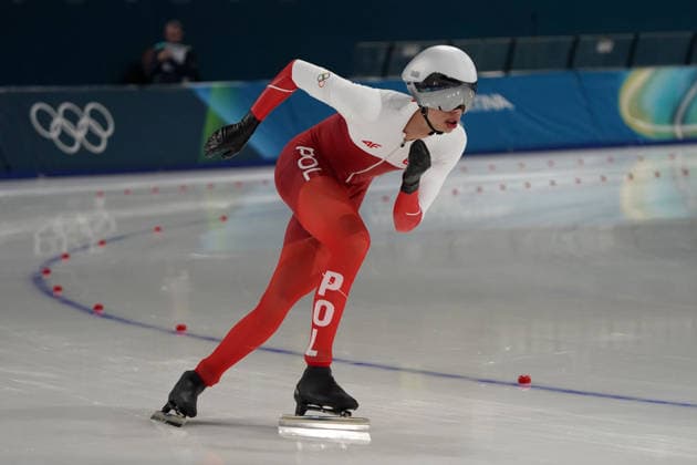 Milano Cortina, 2026 , Winter Olympic Games, Olympische Spiele, Olympia, OS Olympische Winter-Olympische spiele 2026 , Speedskating, Eisschnelllauf , 10000m Men Finale Vladimir Semirunniy, Polen Photocopyright Gladys Chai von der Laage *** Milano Cortina, 2026 , Winter Olympic Games, Winter Olympic Games 2026 , Speed Skating, Speed Skating , 10000m Men Final Vladimir Semirunniy, Poland Photocopyright Gladys Chai von der Laage