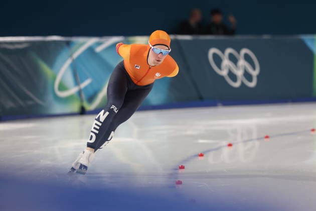 Speed skating, Eisschnelllauf - Milano Cortina 2026 Winter Olympics: Day 7 In Milan, Italy, on February 13, 2026, van de BUNT Stijn Sigurd participates in the Speed Skating Men s 10000m event on day seven of the Milano Cortina 2026 Winter Olympic Games, Olympische Spiele, Olympia, OS at Milano Speed Skating Stadium. Milano Italy  Copyright: xMattiaxMarteganix originalFilename:martegani-serieami260213_npT4z.jpg