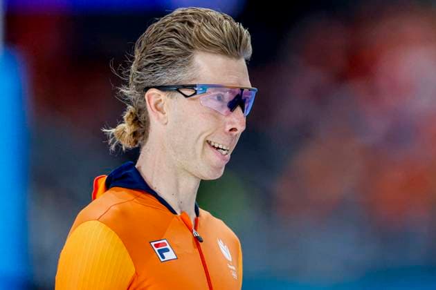 Jorrit Bergsma of the Netherlands looks on before Men s 10000m, Milano Cortina 2026 Winter Olympics: Day 7, Speed skating, Eisschnelllauf - Milano Cortina 2026 Winter Olympics: Day 7, Milano Speed Skating Stadium, February 13, 2026, Milan, Italy.