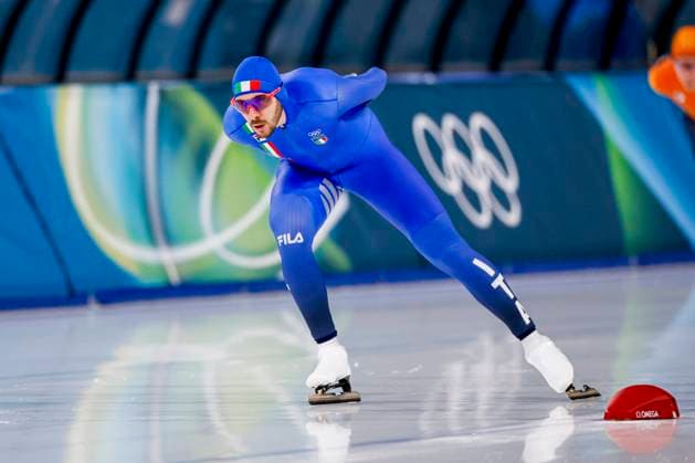 Davide Ghiotto of Italy Men s 10000m, Milano Cortina 2026 Winter Olympics: Day 7, Speed skating, Eisschnelllauf - Milano Cortina 2026 Winter Olympics: Day 7, Milano Speed Skating Stadium, February 13, 2026, Milan, Italy.