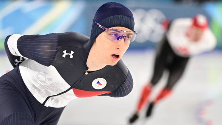 XXV Winter Olympic Games, Olympische Spiele, Olympia, OS in Milan, Italy, on February 13, 2026. Speed skating, Eisschnelllauf Men s 10000m. Metodej Jilek from Czech Republic. (CTKxPhoto MichalxKamaryt) CTKPhotoP2026021308127  CTKPhotoP2026021308127