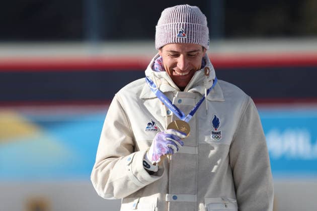 Olympic Games, Olympische Spiele, Olympia, OS Milan Cortina 2026, Biathlon Men s 10km Sprint, FILLON MAILLET Quentin (FRA), Anterselva, Italy, February 13, 2026. Photo Felice Calabro  Copyright: xFelicexCalabro x xipa-agency.netx xFELICExCALABRO x IPA_Agency_IPA71436916