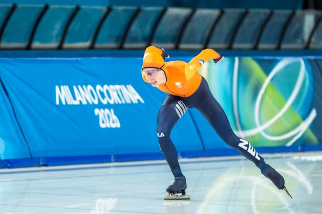 2026-02-13 - Milano Cortina 2026 Winter Olympics 10000m Men MILAN, ITALY - FEBRUARY 13: Jorrit Bergsma of Netherlands during the 10000m Men on the Milano Cortina 2026 Winter Olympics at the Milano Speed skating, Eisschnelllauf Arena on February 13, 2026 in Milan, Italy Milan Milano Speed Skating Arena Italy Content not available for redistribution in The Netherlands directly or indirectly through any third parties. Copyright: xAndrexWeeningx
