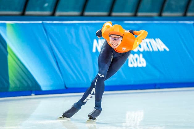 2026-02-13 - Milano Cortina 2026 Winter Olympics 10000m Men MILAN, ITALY - FEBRUARY 13: Jorrit Bergsma of Netherlands during the 10000m Men on the Milano Cortina 2026 Winter Olympics at the Milano Speed skating, Eisschnelllauf Arena on February 13, 2026 in Milan, Italy Milan Milano Speed Skating Arena Italy Content not available for redistribution in The Netherlands directly or indirectly through any third parties. Copyright: xAndrexWeeningx