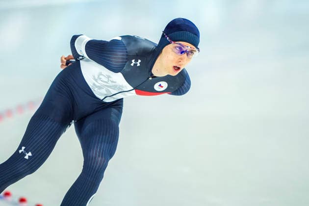2026-02-13 - Milano Cortina 2026 Winter Olympics 10000m Men MILAN, ITALY - FEBRUARY 13: Metodej Jilek of Czechia during the 10000m Men on the Milano Cortina 2026 Winter Olympics at the Milano Speed skating, Eisschnelllauf Arena on February 13, 2026 in Milan, Italy Milan Milano Speed Skating Arena Italy Content not available for redistribution in The Netherlands directly or indirectly through any third parties. Copyright: xAndrexWeeningx