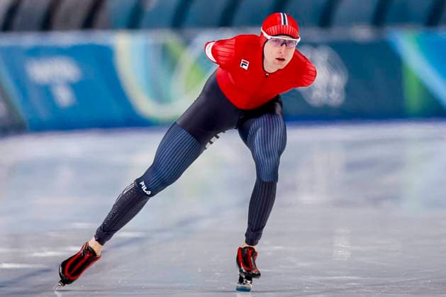 Sander Eitrem of Norway Men s 10000m, Milano Cortina 2026 Winter Olympics: Day 7, Speed skating, Eisschnelllauf - Milano Cortina 2026 Winter Olympics: Day 7, Milano Speed Skating Stadium, February 13, 2026, Milan, Italy.