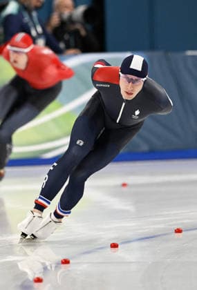 Winter Olympics - Speed skating, Eisschnelllauf Men’s 10000 Timothy Loubineaud of Team France during the Speed Skating Men s 10000m on day seven of the Milano Cortina 2026 Winter Olympic Games, Olympische Spiele, Olympia, OS at Milano Speed Skating Stadium on February 13, 2026 in Milan, Italy. Photo by JMP ABACAPRESS.COM Milan Italy  Copyright: xJMP ABACAx