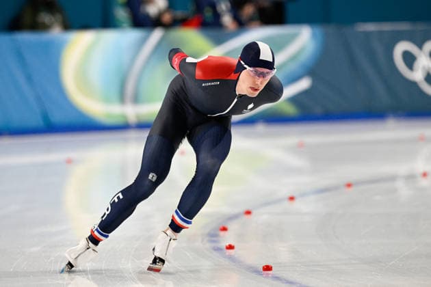 Winter Olympics - Speed skating, Eisschnelllauf Men’s 10000 Timothy Loubineaud of Team France during the Speed Skating Men s 10000m on day seven of the Milano Cortina 2026 Winter Olympic Games, Olympische Spiele, Olympia, OS at Milano Speed Skating Stadium on February 13, 2026 in Milan, Italy. Photo by JMP ABACAPRESS.COM Milan Italy  Copyright: xJMP ABACAx