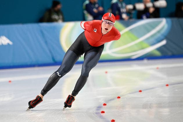 Winter Olympics - Speed skating, Eisschnelllauf Men’s 10000 Sander Eitrem of Team Norway during the Speed Skating Men s 10000m on day seven of the Milano Cortina 2026 Winter Olympic Games, Olympische Spiele, Olympia, OS at Milano Speed Skating Stadium on February 13, 2026 in Milan, Italy. Photo by JMP ABACAPRESS.COM Milan Italy  Copyright: xJMP ABACAx