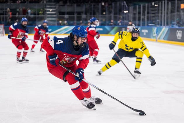 260213 Daniela Pejsova of Czech Republic in the women s Ice hockey, Eishockey quarter final between Sweden and Czech Republic during day 7 of the 2026 Winter Olympics on February 13, 2026 in Milan. Photo: Emma Wallskog BILDBYRAN kod EW EW0632 ishockey ice hockey Olympic Games, Olympische Spiele, Olympia, OS olympics winter olympics os ol olympiska spel vinter-os olympiske leker milano cortina 2026 milan cortina 2026 milano cortina 2026 olympic games milano cortina 2026 winter olympic games milano cortina-os milano cortina-ol vinter-ol 7 bbeng sverige sweden dam tjeckien czech republic quarter final kvartsfinal *** 260213 Daniela Pejsova of Czech Republic in the women s ice hockey quarter final between Sweden and Czech Republic during day 7 of the 2026 Winter Olympics on February 13, 2026 in Milan Photo Emma Wallskog BILDBYRAN kod EW EW0632 ishockey ice hockey olympic games olympics winter olympics os ol olympiska spel vinter os olympiske leker milano cortina 2026 milan cortina 2026 milano cortina 2026 olympic games milano cortina 2026 winter olympic games milano cortina os milano cortina ol vinter ol 7 bbeng sverige sweden dam tjeckien czech republic quarter final kvartsfinal  Copyright: EMMAxWALLSKOG BB260213EW117