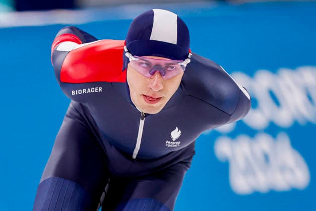 Milano Cortina 2026 Winter Olympics, Speed skating, Eisschnelllauf Italy Timothy Loubineaud of France competing on the Speed Skating Men s 10000m on Day 7 of the Milano Cortina 2026 Winter Olympics at the Milano Speed Skating Stadium in Milan, Italy, February 13, 2026. Milan Italy  Copyright: xMatrixxImagesx xHenkxJanxDijksx