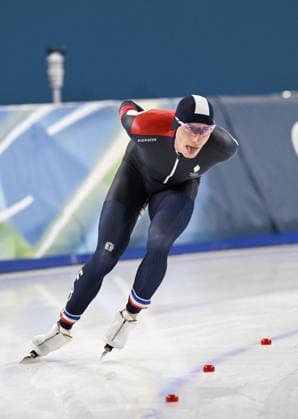 Winter Olympics - Speed skating, Eisschnelllauf Men’s 10000 Timothy Loubineaud of Team France during the Speed Skating Men s 10000m on day seven of the Milano Cortina 2026 Winter Olympic Games, Olympische Spiele, Olympia, OS at Milano Speed Skating Stadium on February 13, 2026 in Milan, Italy. Photo by JMP ABACAPRESS.COM Milan Italy  Copyright: xJMP ABACAx