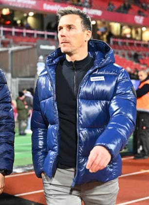 13 02 2026 Soccer Season 2025 2026 2 Soccer Bundesliga 22 Matchday 1 FC Nürnberg FCN Club Karlsruher SC KSC Sportfoto Zink xwoxzix DFL regulations prohibit any use of photographs as image sequences and or quasi video only for editorial use Christian Eichner Trainer Karlsruher SC KSC before the start of the match