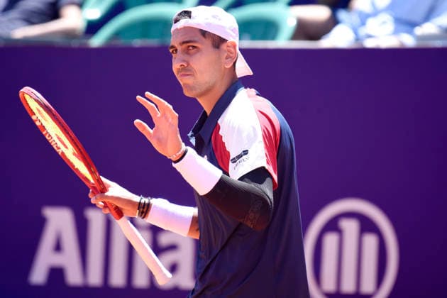 Tenis, Alejandro Tabilo vs Tomas Etcheverry. ATP, Tennis Herren 250 Buenos Aires 2026. El tenista chileno Alejandro Tabilo es fotografiado contra Facundo Diaz de Argentina durante los cuartos de final del ATP 250 en Buenos Aires, Argentina. 13 02 2026 UNAR Agency via Photosport Tennis, Alejandro Tabilo vs Tomas Etcheverry. 2026 Buenos Aires ATP 250. Chile™s tennis player Alejandro Tabilo is pictured against Facundo Diaz of Argentina during quarter finals of the ATP 250 match in Buenos Aires, Argentina. 13 02 2026 UNAR Agency via Photosport Alejandro Tabilo vs Tomas Etcheverry, ATP 250 Buenos Aires 2026 