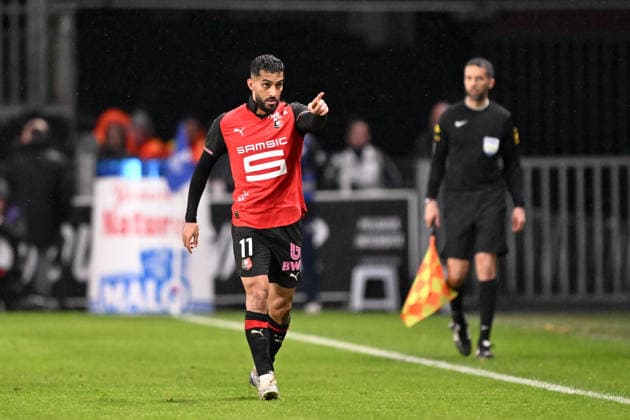 Stade Rennais FC v Paris Saint-Germain - Ligue 1 McDonald s 2025 2026 11 Mousa TAMARI (srfc) during the Ligue 1 McDonald s match between Rennes and Paris at Roazhon Park on February 13, 2026 in Rennes, France. Rennes France  Copyright: xFEPx 776348291