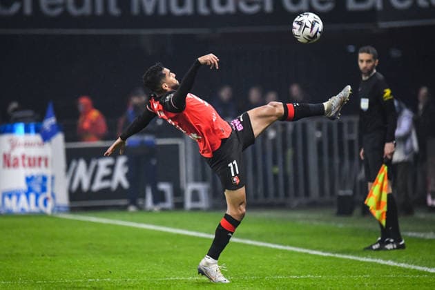 FOOTBALL : Stade Rennais vs Paris SG - Ligue 1 - JournÃ e 22 - 13 02 2026 Moussa Tamari (Stade Rennais) RennesFrance  Copyright: xBaptistexAutissierx