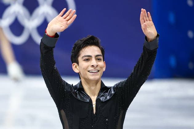 ITALY, MILAN - FEBRUARY 13, 2026: Figure skater Donovan Carrillo of Mexico performs during the men s free skating event at the 2026 Winter Olympic Games, Olympische Spiele, Olympia, OS at Milano Ice Skating Arena. Mikhail Tereshchenko TASS  88650779