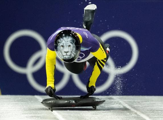 MILANO CORTINA 2026 - OLYMPISCHE WINTERSPIELE - CORTINA D™AMPEZZO - SKELETON FRAUEN ** NUR FÜR REDAKTIONELLE ZWECKE ** EDITORIAL USE ONLY **<p>13 02 2026-Cortina d™Ampezzo: Olympische Winterspiele Milano Cortina 2026 Skeleton Frauen Cortina Sliding Centre Event: Lauf Nr. 2 im Foto: Kim Meylemans 4 (BEL) ( Italien Venetien Cortina d™Ampezzo Copyright: SaschaxFromm *** MILANO CORTINA 2026 OLYMPIC WINTER GAMES CORTINA D™AMPEZZO SKELETON WOMEN FOR EDITORIAL PURPOSES ONLY p 13 02 2026 Cortina d™Ampezzo Olympic Winter Games Milano Cortina 2026 Skeleton Women Cortina Sliding Centre Event Run No. 2 in photo Kim Meylemans 4 BEL Italy Veneto Cortina d™Ampezzo Copyright SaschaxFromm Copyright: SaschaxFromm doc84k872rd9pu1f8ezllef ,EDITORIAL USE ONLY