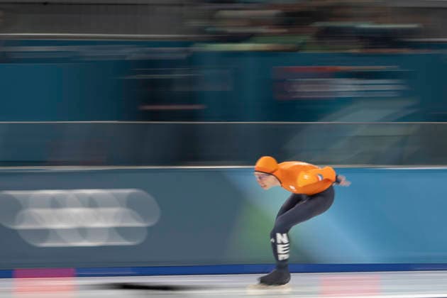 13th February 2026; Milan, Italy, 2026 Winter Olympic Games, Olympische Spiele, Olympia, OS Day Eight; Speed & x200b;& x200b;Skating Men s 10,000m Jorrit Bergsma of Team Netherlands  BestxImages Content restricted for UK based newspaper