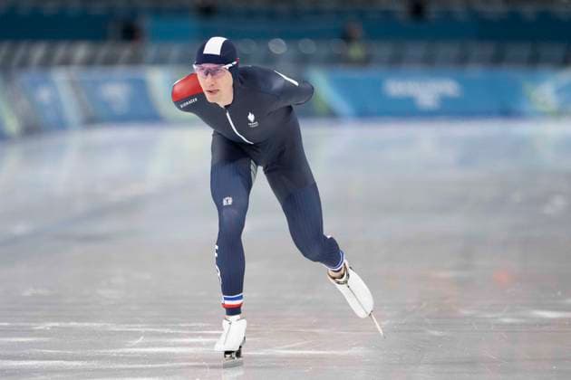 13th February 2026; Milan, Italy, 2026 Winter Olympic Games, Olympische Spiele, Olympia, OS Day Eight; Speed & x200b;& x200b;Skating Men s 10,000m Timothy Loubineaud of Team France  BestxImages Content restricted for UK based newspaper