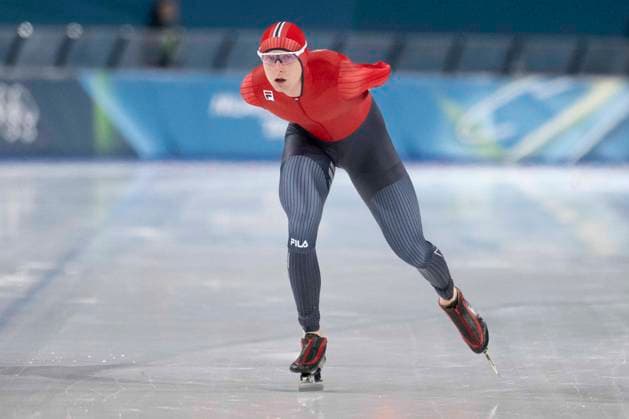 13th February 2026; Milan, Italy, 2026 Winter Olympic Games, Olympische Spiele, Olympia, OS Day Eight; Speed & x200b;& x200b;Skating Men s 10,000m Sander Eitrem of Team Norway  BestxImages Content restricted for UK based newspaper