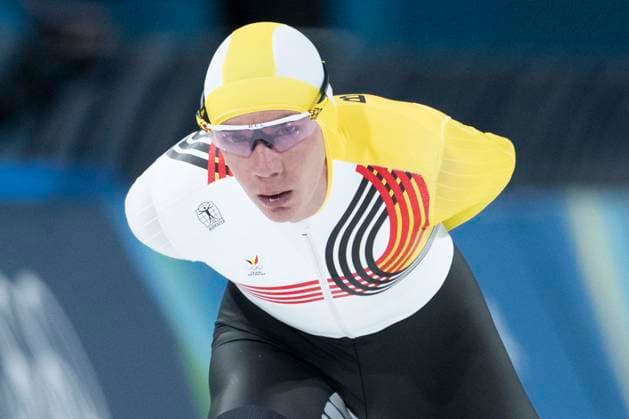 13th February 2026; Milan, Italy, 2026 Winter Olympic Games, Olympische Spiele, Olympia, OS Day Eight; Speed & x200b;& x200b;Skating Men s 10,000m Bart Swings of Team Belgium  BestxImages Content restricted for UK based newspaper